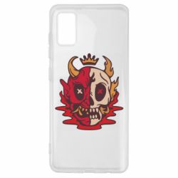 Чехол для Samsung A41 Skull face - PrintSalon