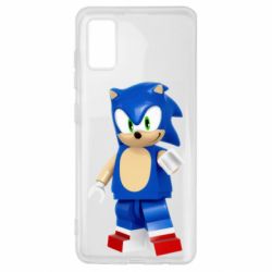 Чехол для Samsung A41 Sonic Lego - PrintSalon