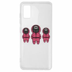 Чехол для Samsung A41 Солдаты Игра в Кальмара-PrintSalon Чехол для Samsung A41 Солдаты Игра в Кальмара