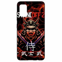 Чехол для Samsung A41 Standoff Samurai And Fire