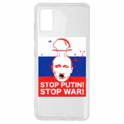 Чехол для Samsung A41 STOP PUTIN - PrintSalon