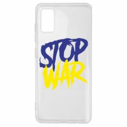 Чехол для Samsung A41 Stop this war - PrintSalon