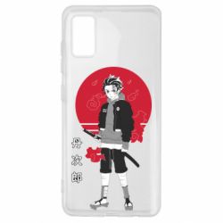 Чехол для Samsung A41 Tanjiro Kamado Art