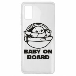 Чехол для Samsung A41 Вaby on board - PrintSalon