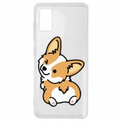 Чехол для Samsung A41 Winking Corgi - PrintSalon
