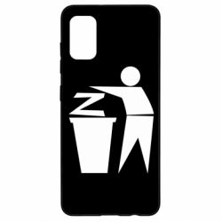 Чехол для Samsung A41 Z is a trash - PrintSalon