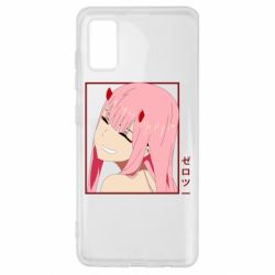Чехол для Samsung A41 Zero Two Smile - PrintSalon