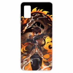Чохол для Samsung A41 Zhongli Geo Archon Morax - PrintSalon