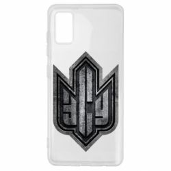 Чехол для Samsung A41 ЗСУ метал лого