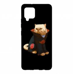 Чехол для Samsung A42 5G Akatsuki angry cat - PrintSalon