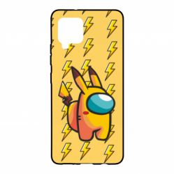 Чехол для Samsung A42 5G Among Us - Pikachu skin - PrintSalon