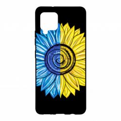 Чехол для Samsung A42 5G Большой подсолнух Украина - PrintSalon