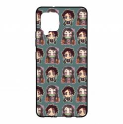 Чехол для Samsung A42 5G Cute Tanjiro with Nezuko - PrintSalon