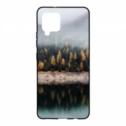 Чехол для Samsung A42 5G Forest by the lake - PrintSalon
