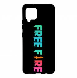 Чехол для Samsung A42 5G Free fire gradient logo - PrintSalon