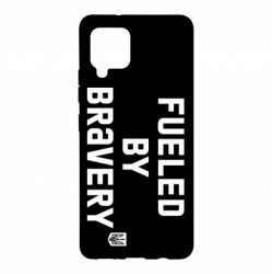 Чехол для Samsung A42 5G Fueled by bravery - PrintSalon
