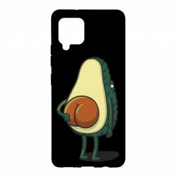 Чехол для Samsung A42 5G Funny avocado - PrintSalon