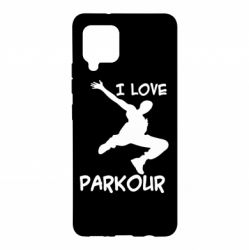 Чехол для Samsung A42 5G I love parkour - PrintSalon