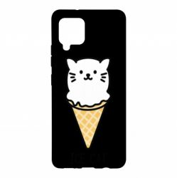 Чехол для Samsung A42 5G Ice Cat - PrintSalon