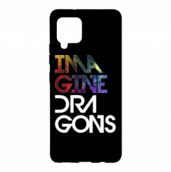 Чехол для Samsung A42 5G Imagine Dragons and space - PrintSalon