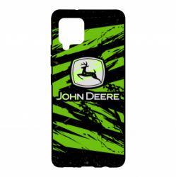 Чохол для Samsung A42 5G John Deere and green background - PrintSalon