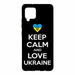 Чехол для Samsung A42 5G Keep calm and love - PrintSalon