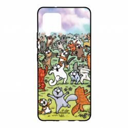Чохол для Samsung A42 5G Коти танцюють - PrintSalon