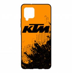 Чехол для Samsung A42 5G KTM and grunge background - PrintSalon