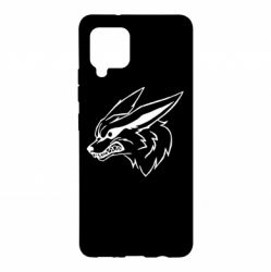 Чехол для Samsung A42 5G Kurama line art - PrintSalon