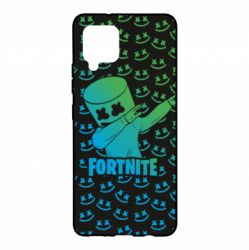 Чехол для Samsung A42 5G Marshmello Fortnite Dab Neon - PrintSalon
