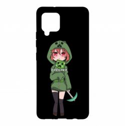 Чехол для Samsung A42 5G Minecraft anime - PrintSalon