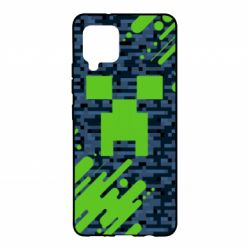 Чехол для Samsung A42 5G Minecraft Creeper - PrintSalon