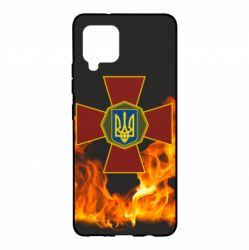 Чехол для Samsung A42 5G Нацгвардія Вогонь - PrintSalon