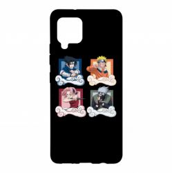 Чехол для Samsung A42 5G Naruto team 7 in action - PrintSalon