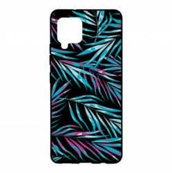 Чохол для Samsung A42 5G Neon Palm Leaves - PrintSalon