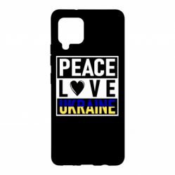 Чехол для Samsung A42 5G PEACE LOVE UKRAINE - PrintSalon