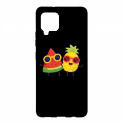 Чехол для Samsung A42 5G Pineapple with watermelon - PrintSalon