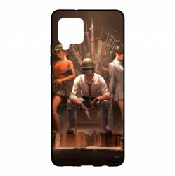 Чехол для Samsung A42 5G Pubg on the throne - PrintSalon