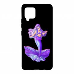 Чехол для Samsung A42 5G Purple Mermaid Barbie - PrintSalon