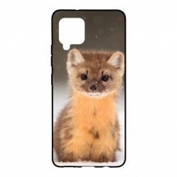 Чехол для Samsung A42 5G Пушистая куница - PrintSalon