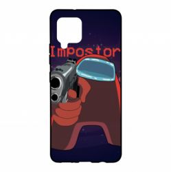 Чохол для Samsung A42 5G Red With A Gun - PrintSalon