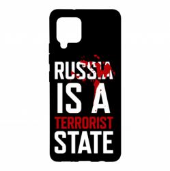 Чехол для Samsung A42 5G Russia is a terrorist state - PrintSalon