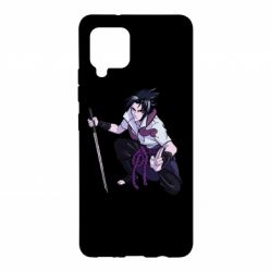 Чехол для Samsung A42 5G Sasuke with katana - PrintSalon