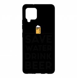 Чехол для Samsung A42 5G Save water Drink beer - PrintSalon