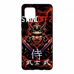 Чехол для Samsung A42 5G Standoff Samurai And Fire - PrintSalon