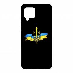 Чехол для Samsung A42 5G Украина трезубец - PrintSalon