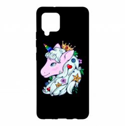 Чехол для Samsung A42 5G Unicorn Princess - PrintSalon