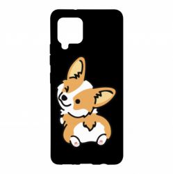 Чехол для Samsung A42 5G Winking Corgi - PrintSalon