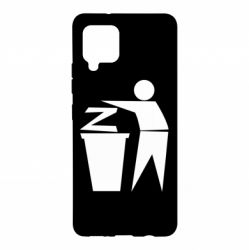 Чехол для Samsung A42 5G Z is a trash - PrintSalon
