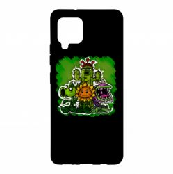 Чехол для Samsung A42 5G Zombie vs Plants players-PrintSalon Чехол для Samsung A42 5G Zombie vs Plants players